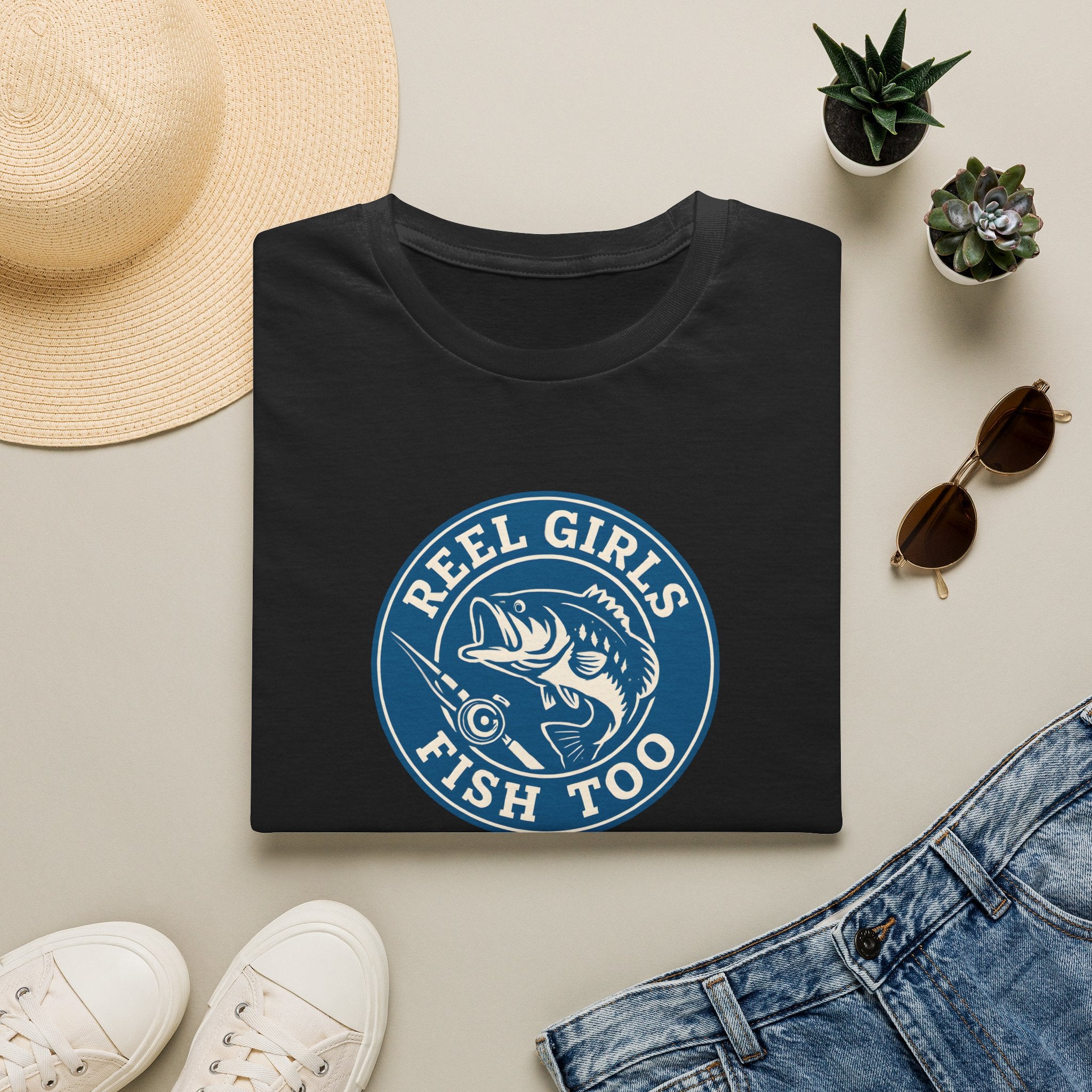 Reel Girls Fish Too T-Shirt