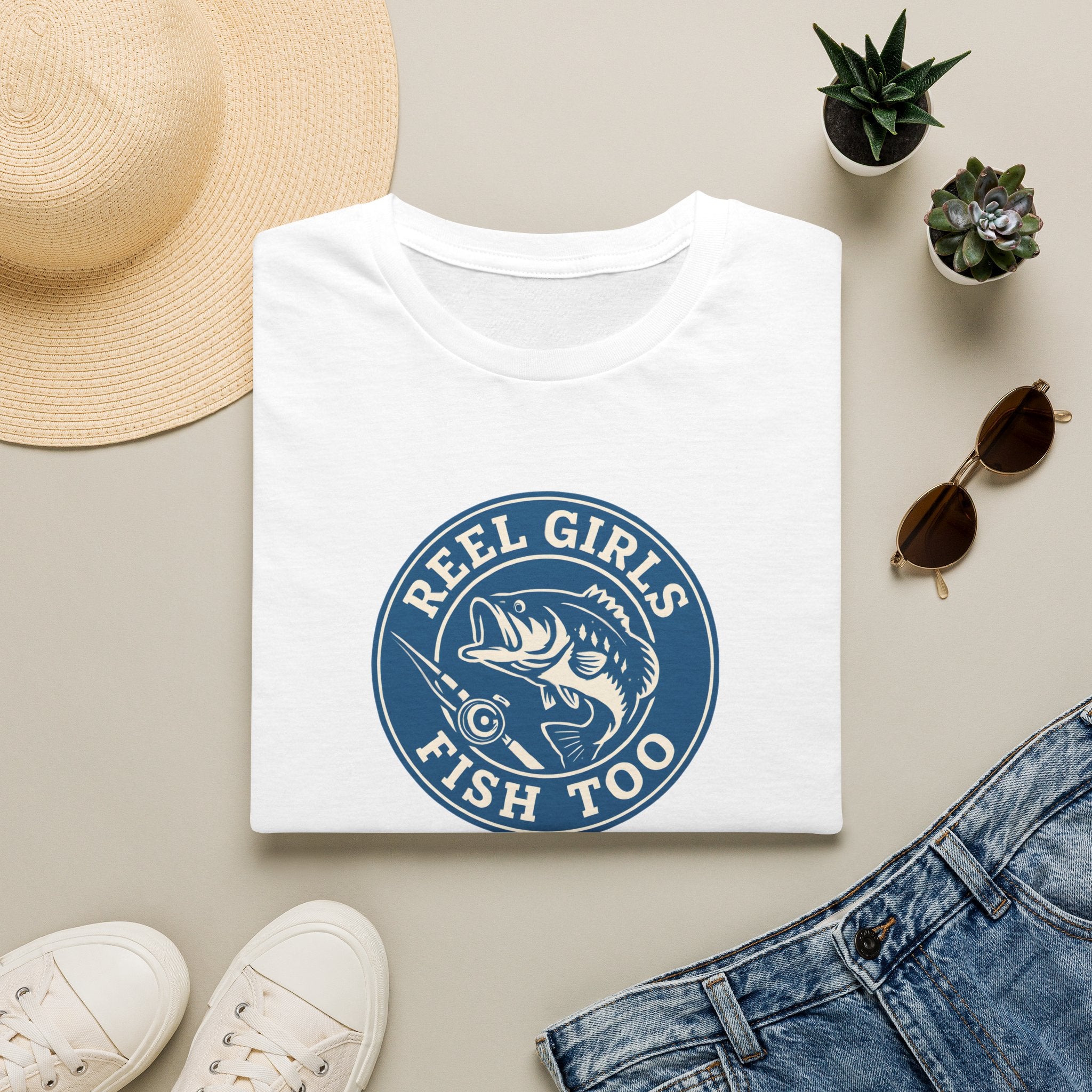 Reel Girls Fish Too T-Shirt