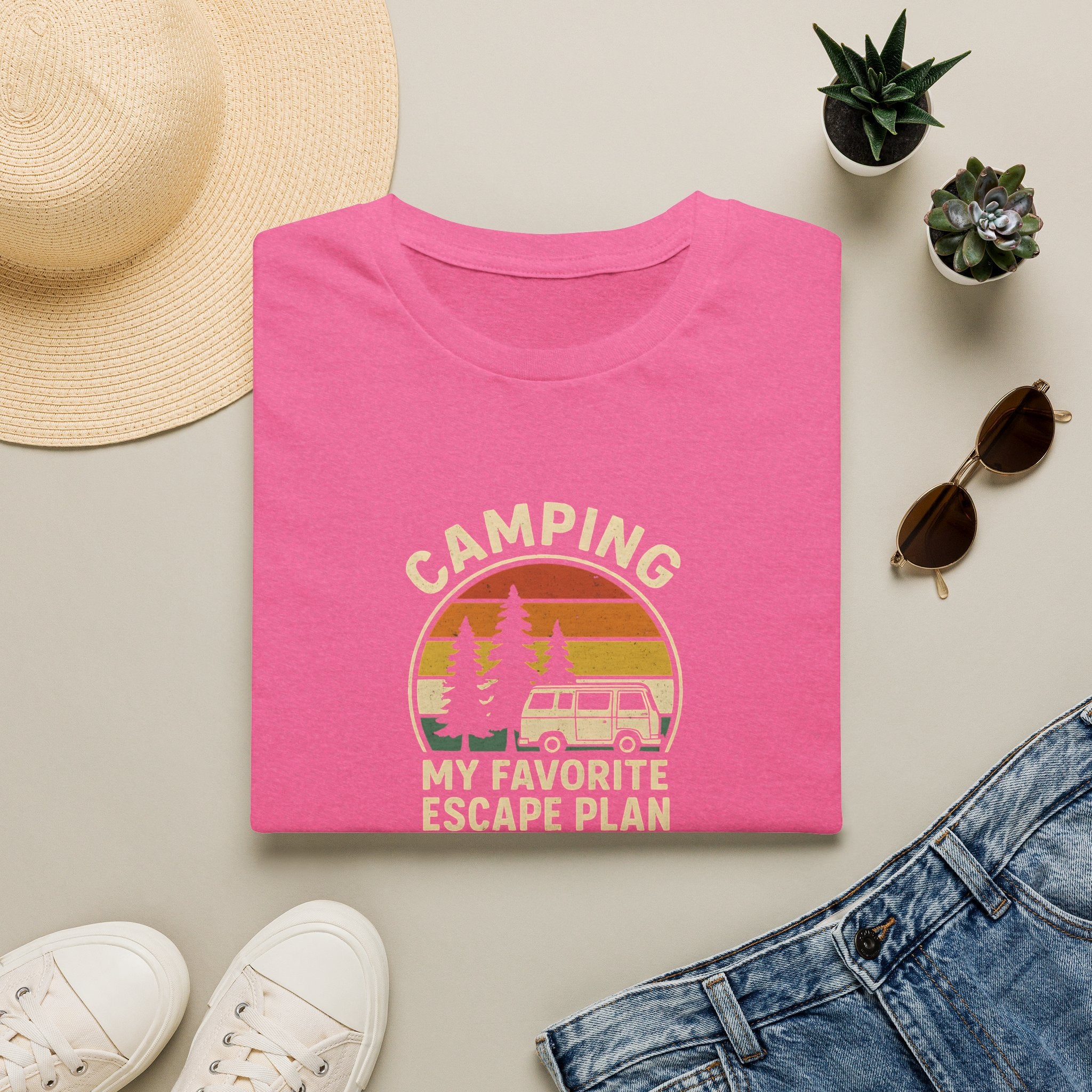Camping Escape Plan T-Shirt