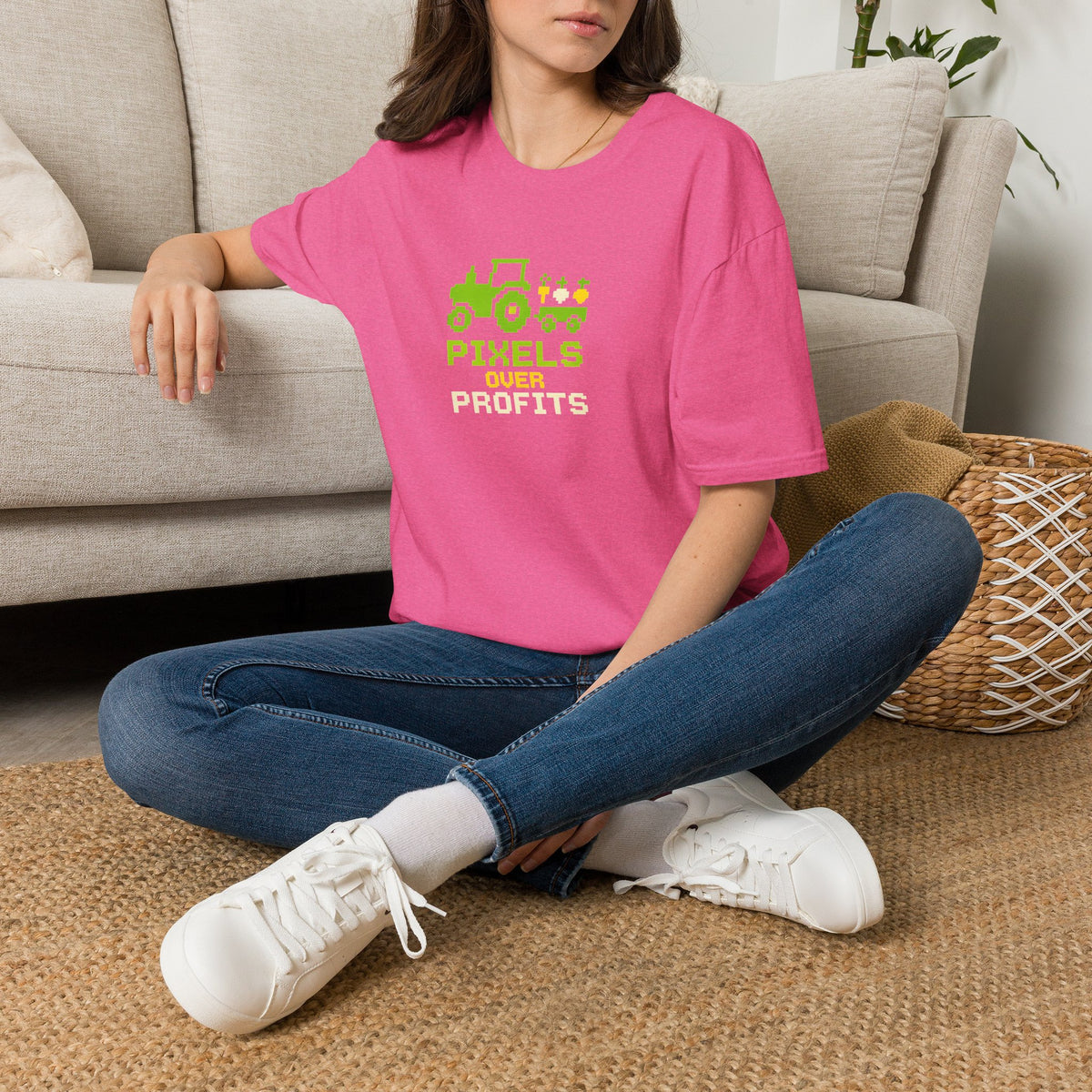 Pixels Over Profits T-Shirt