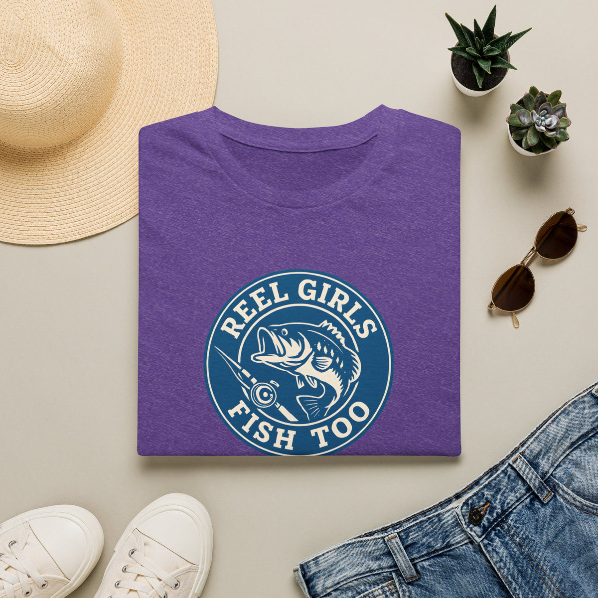 Reel Girls Fish Too T-Shirt