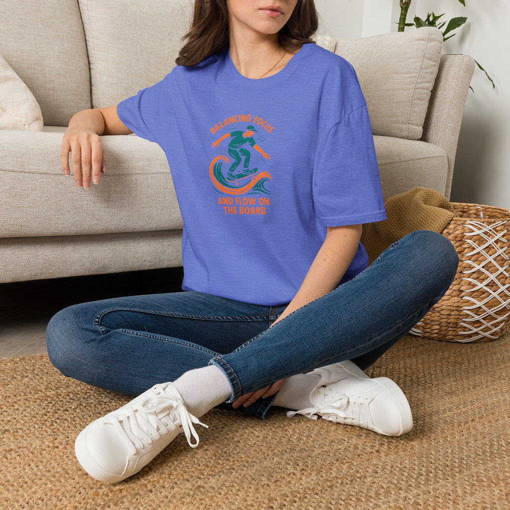 Balancing Focus On Board T-Shirt