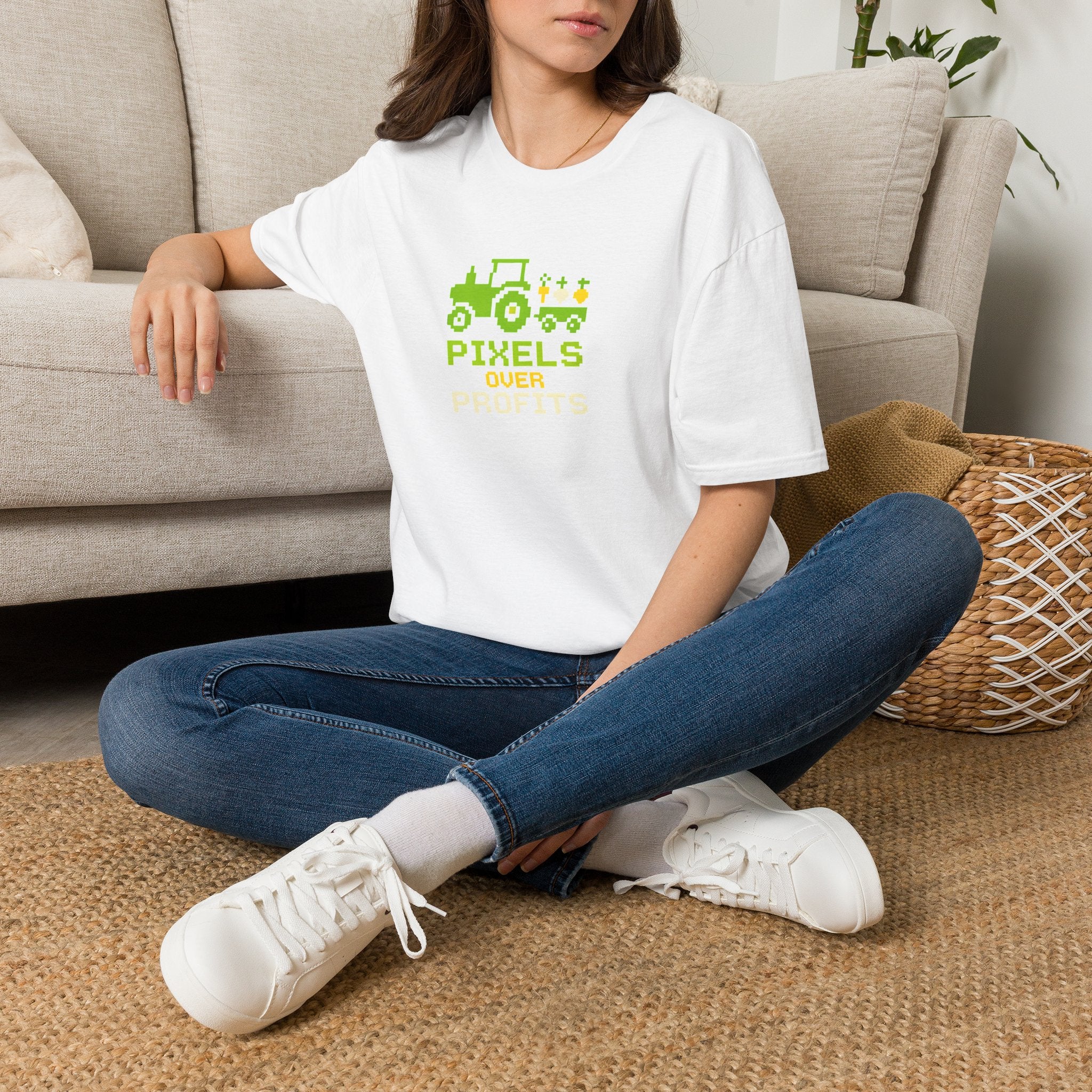 Pixels Over Profits T-Shirt
