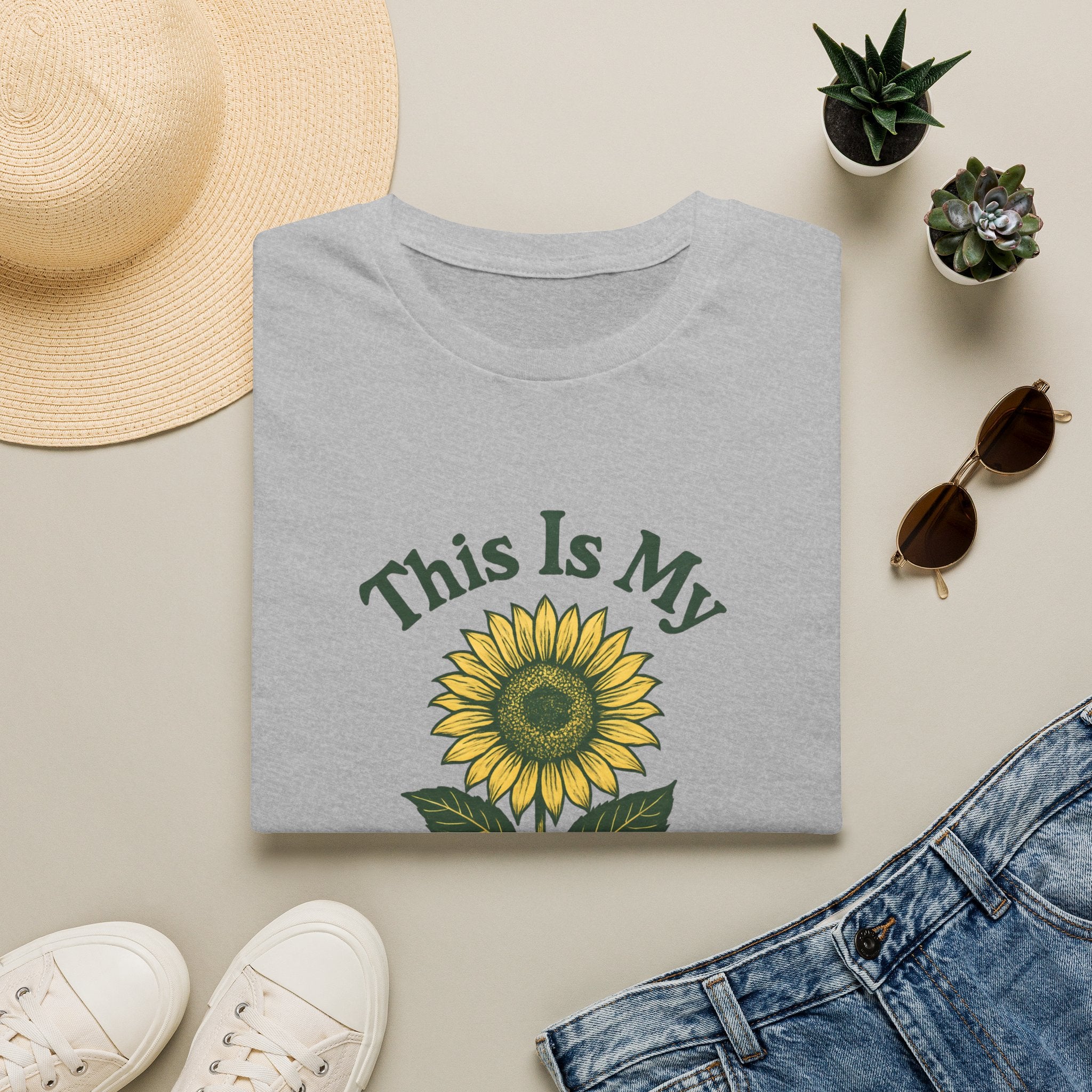 Sunflower Gardening Shirt T-Shirt
