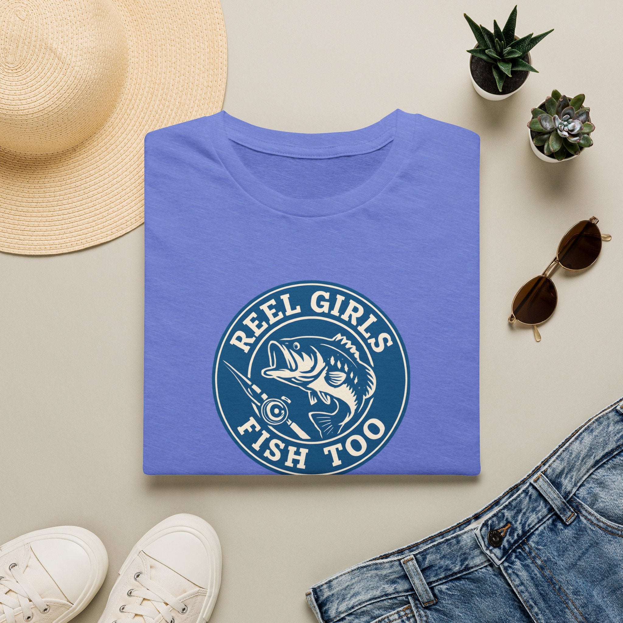 Reel Girls Fish Too T-Shirt