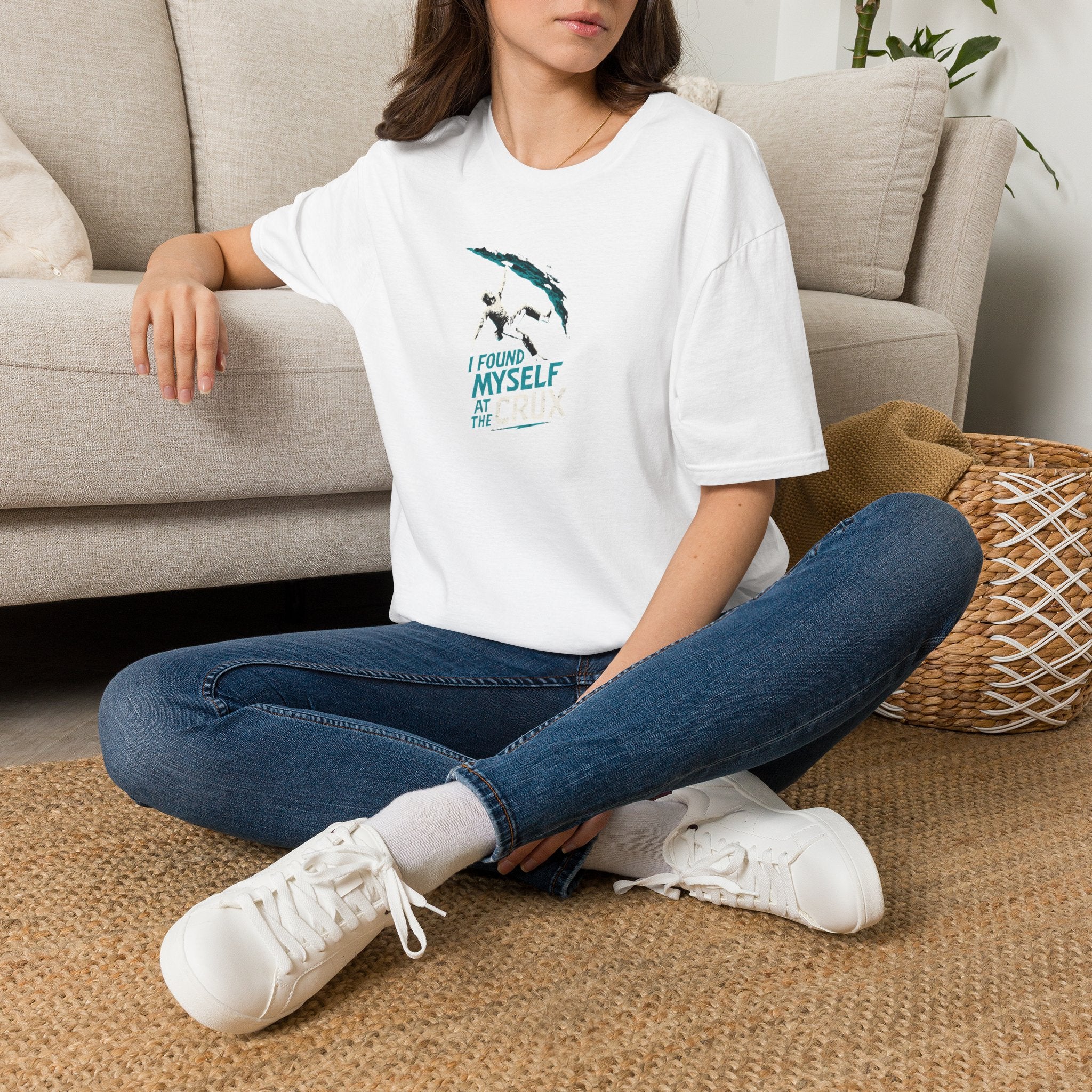 Climber at the Crux T-Shirt