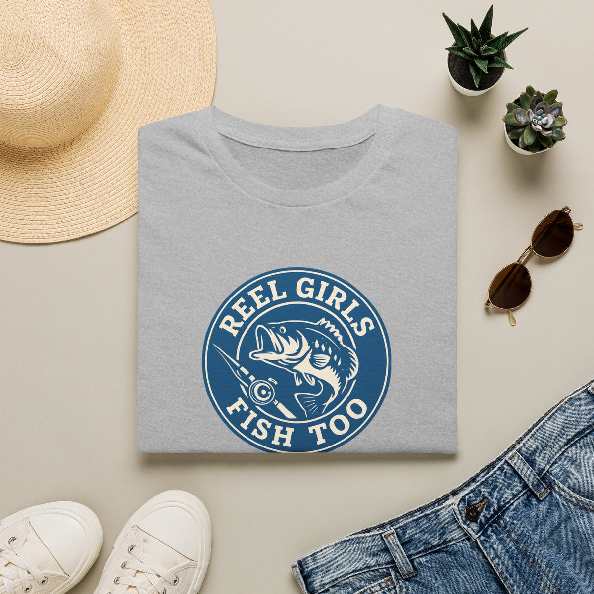 Reel Girls Fish Too T-Shirt