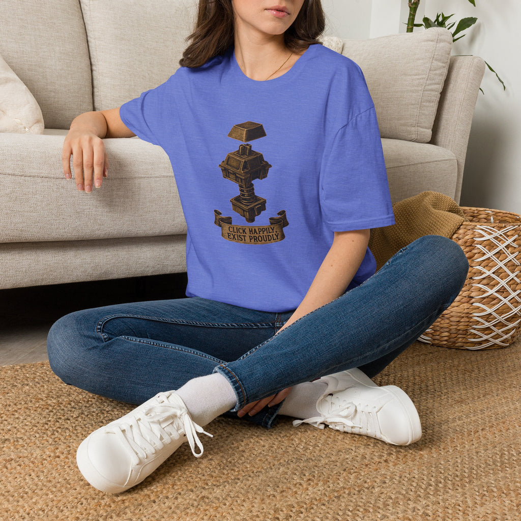 Spring-loaded mechanical sculpture T-Shirt