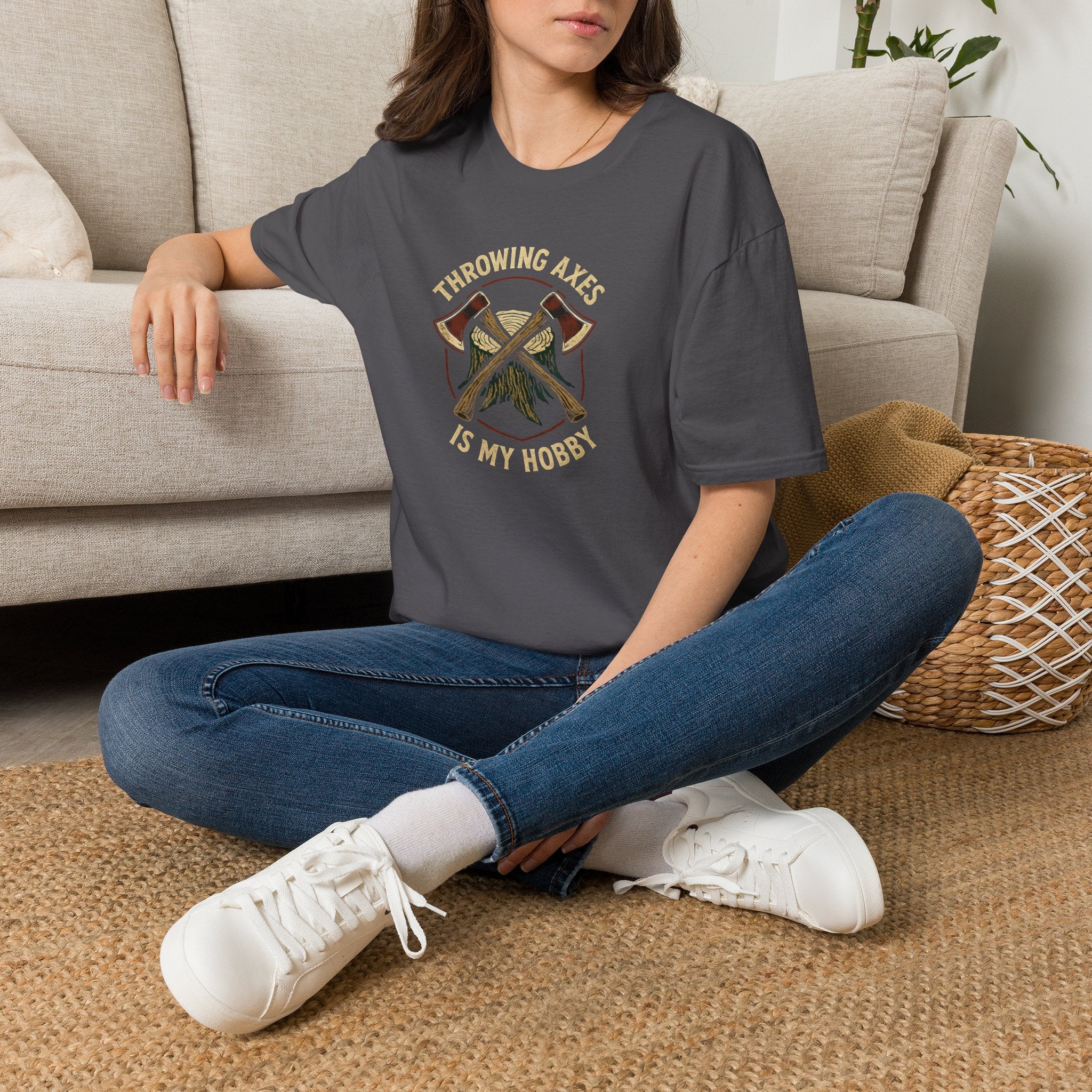 Axes Throwing Hobby T-Shirt