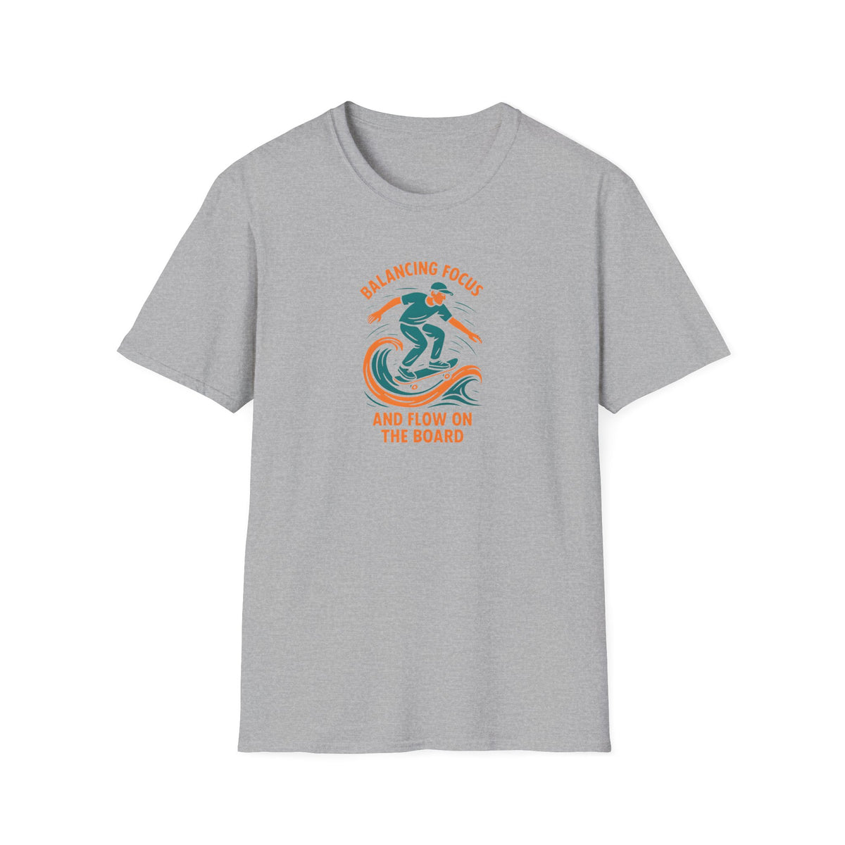 Balancing Focus On Board T-Shirt