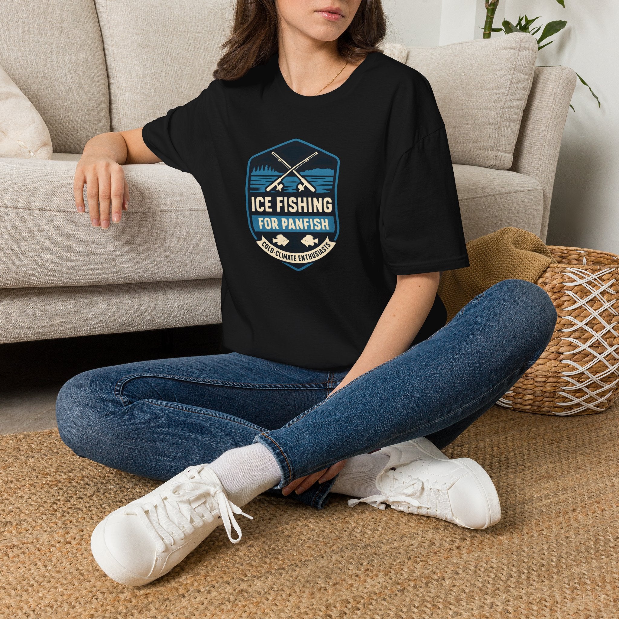 Ice Fishing for Panfish T-Shirt