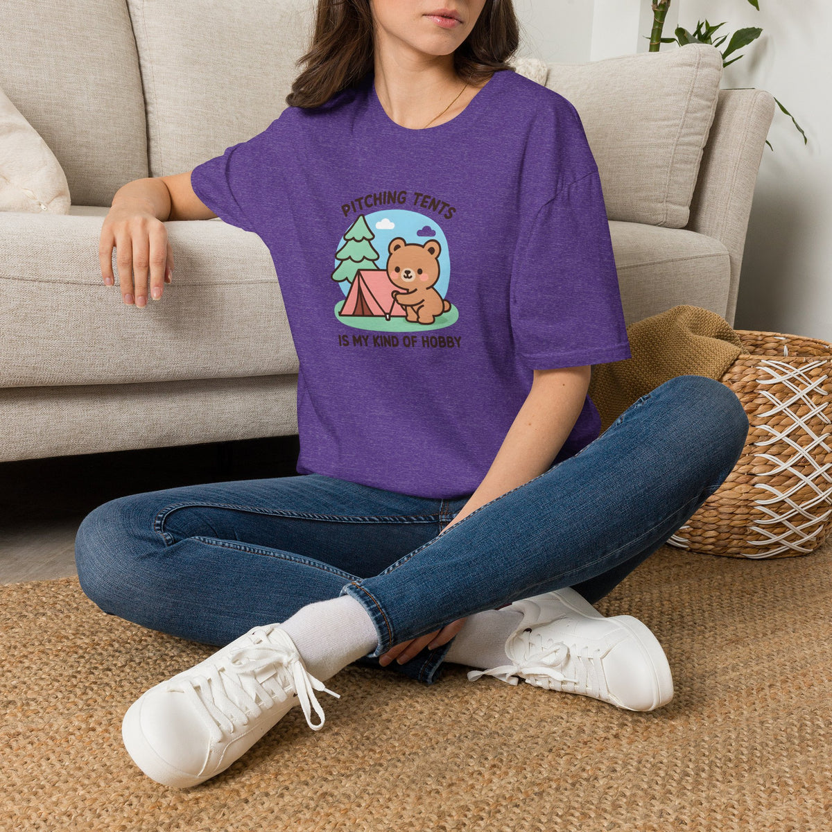 Bear Camping Tent T-Shirt