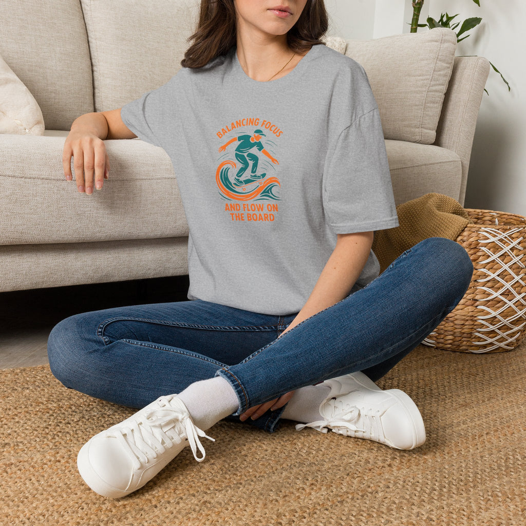 Balancing Focus On Board T-Shirt