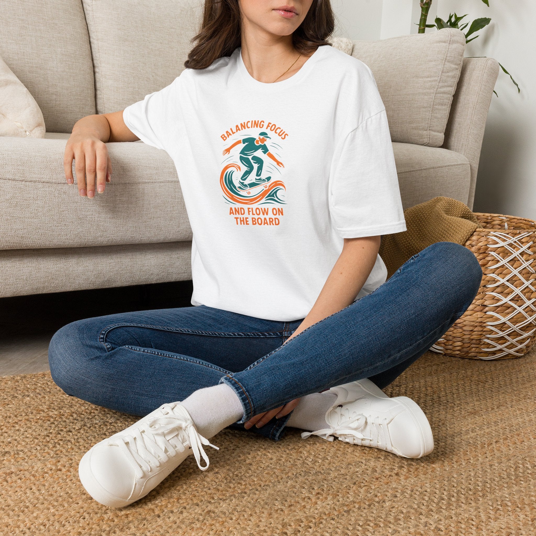 Balancing Focus On Board T-Shirt