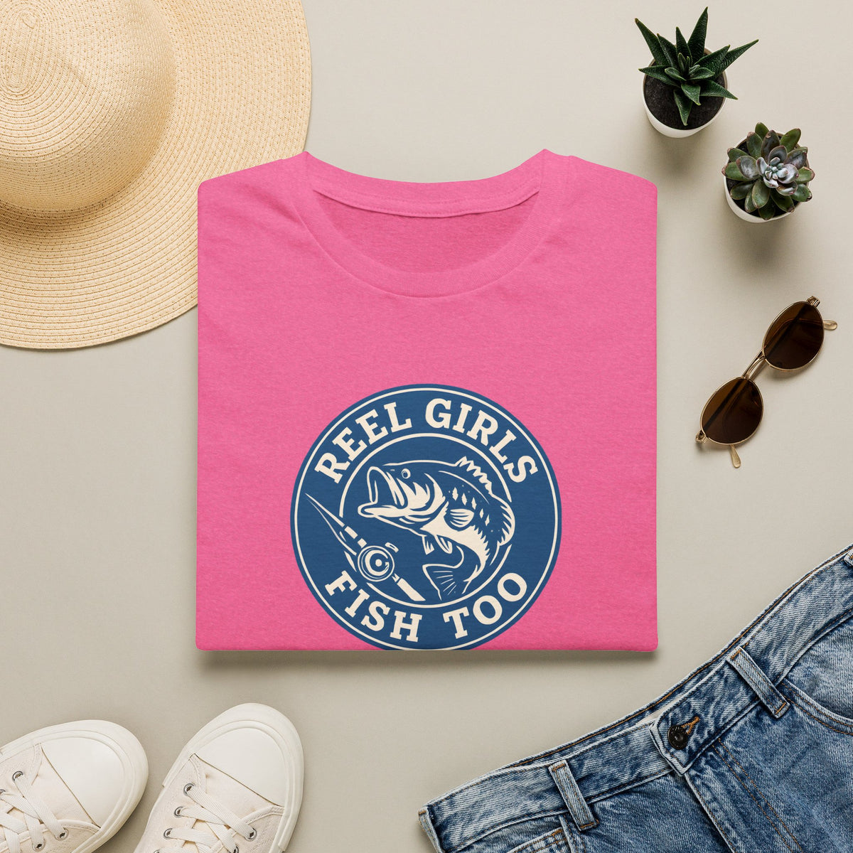 Reel Girls Fish Too T-Shirt